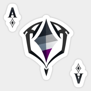 Ace: Like Diamonds Sticker